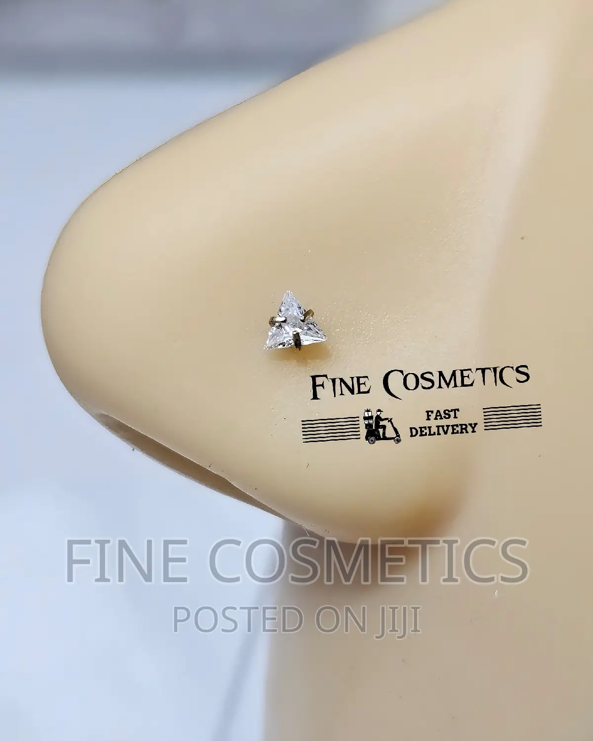 Original Nose Pin Stainles Steel Nose Stud Wiz Funcy Diamond