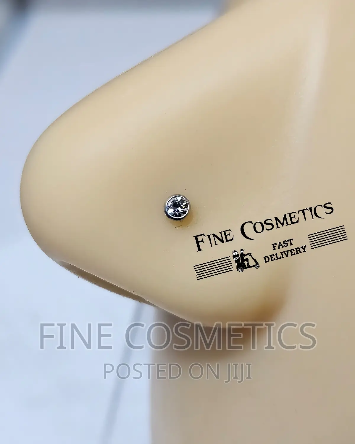 Original Nose Pin Stainles Steel Nose Stud Wiz Funcy Diamond
