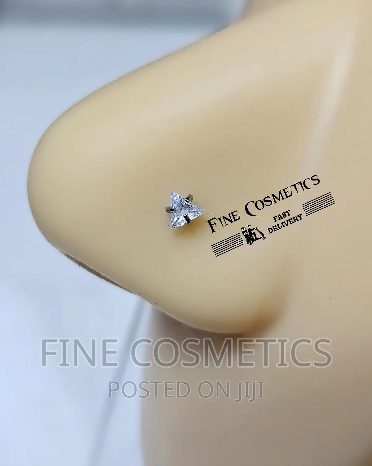 Original Nose Pin Stainles Steel Nose Stud Wiz Funcy Diamond