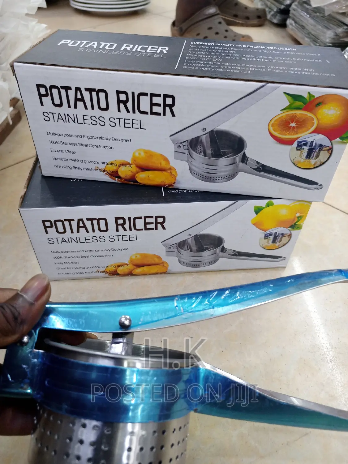 Stainless Steel Potato Ricer
