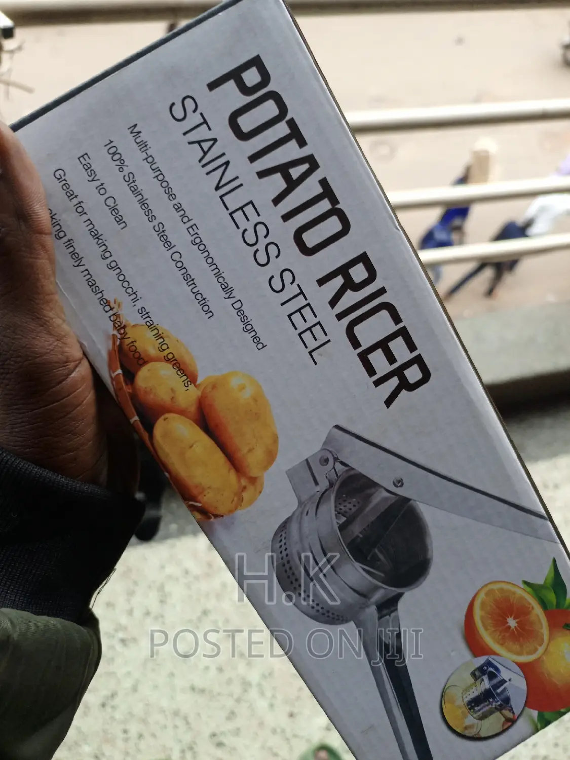 Stainless Steel Potato Ricer