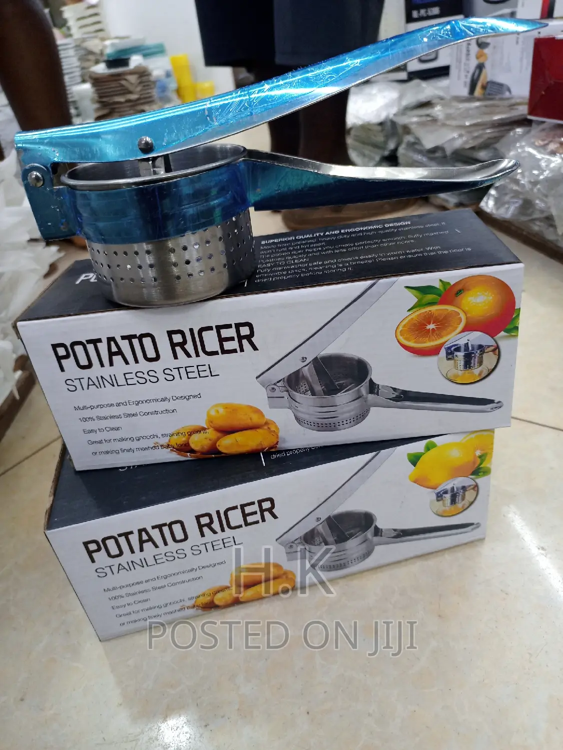 Stainless Steel Potato Ricer