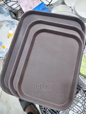 Rectangular Non Slippery Tray Set