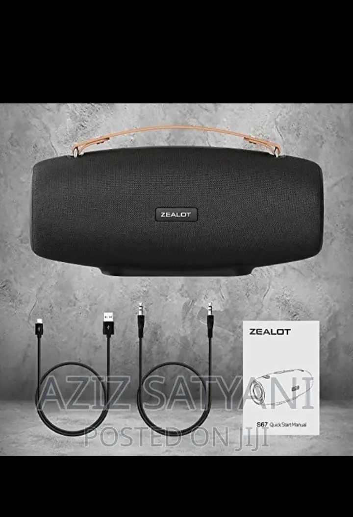 Super Bass Boom Zealot S67 Portable 60W Bluetooth Speaker