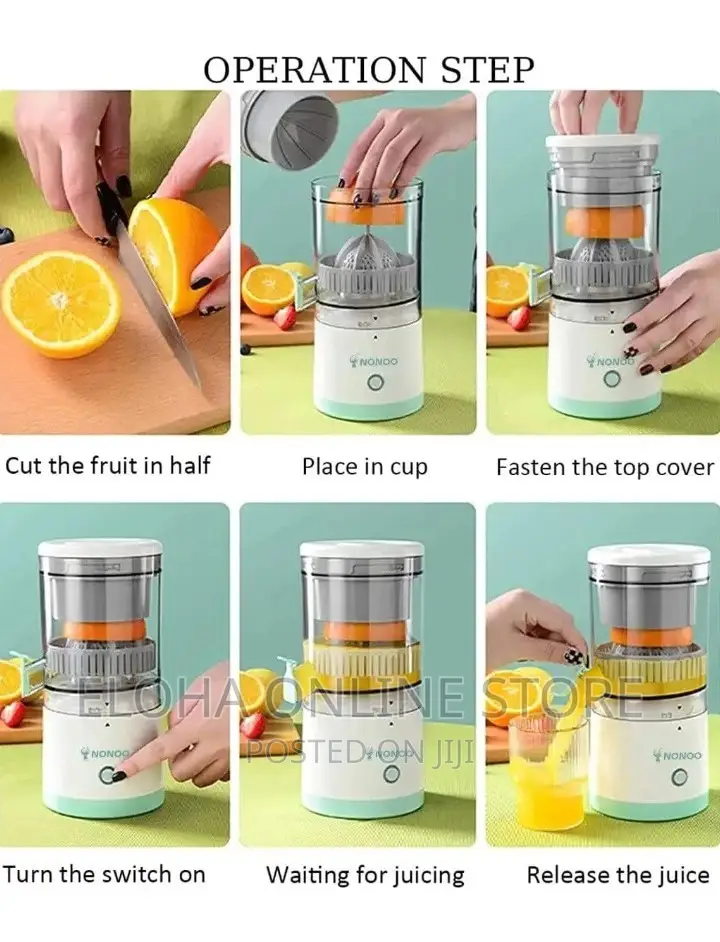 USB Rechargeable Citrus Juicer