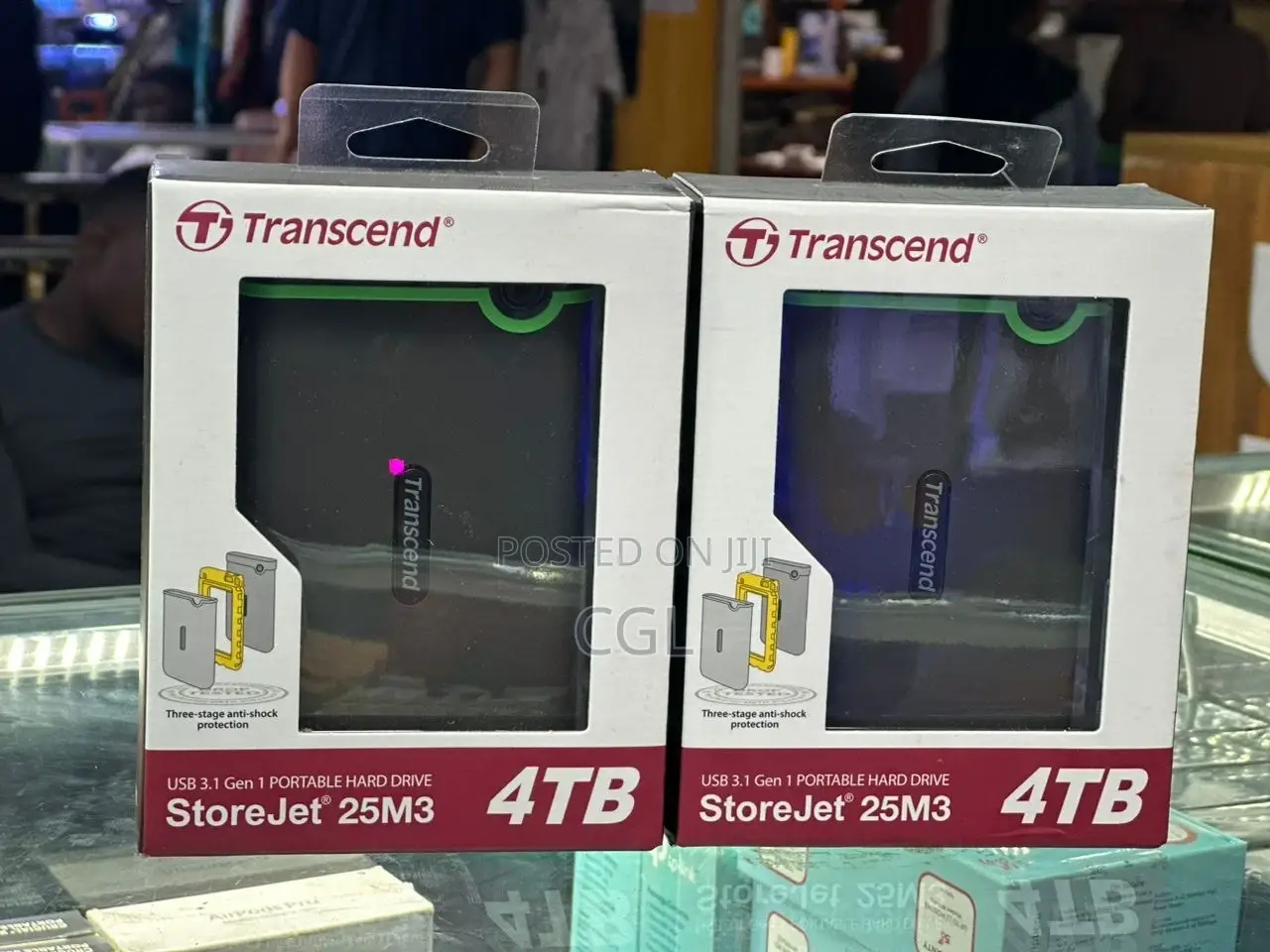 4tb Transcend Storejet External Hard Disk