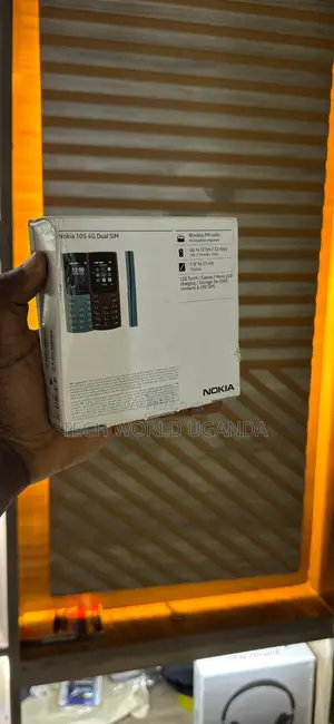 New Nokia 105 4G Black
