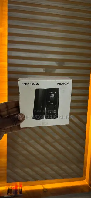New Nokia 105 4G Black
