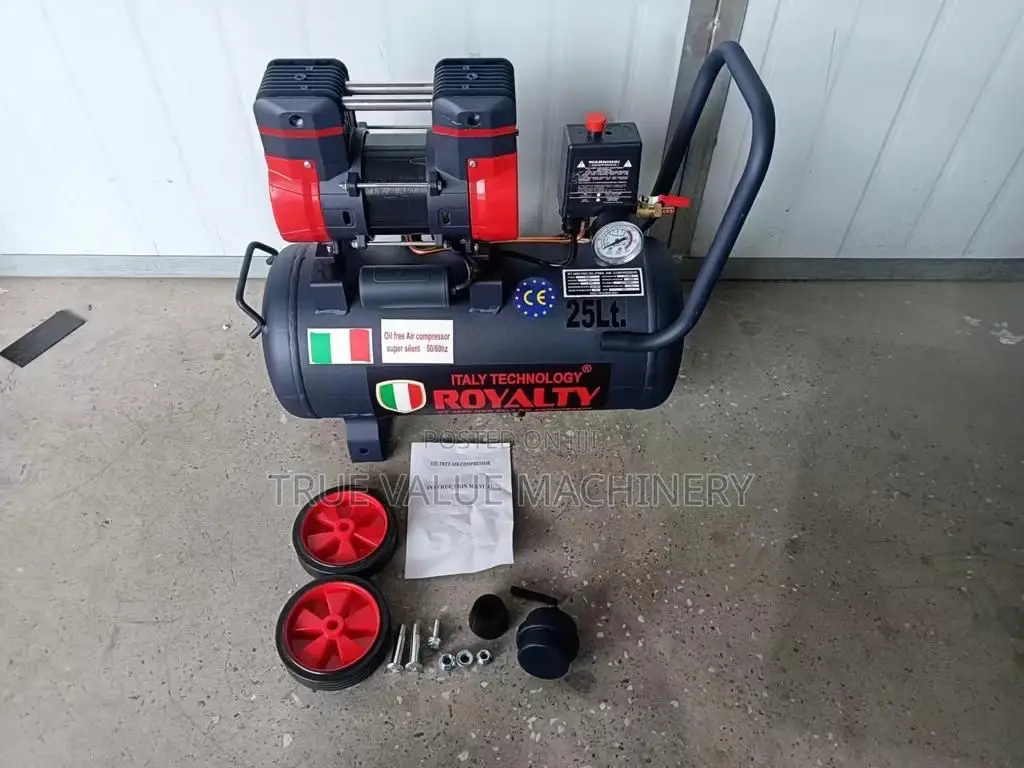 Silent Air Compressor Royalty Italy