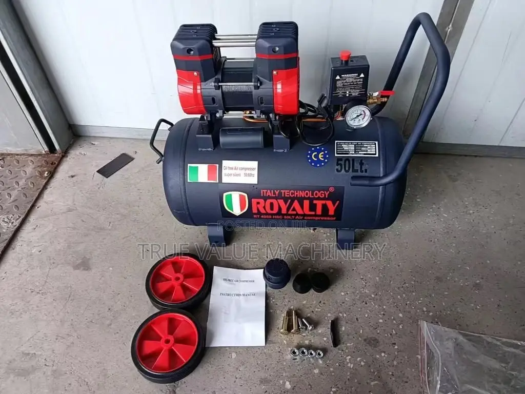 Silent Air Compressor Royalty Italy
