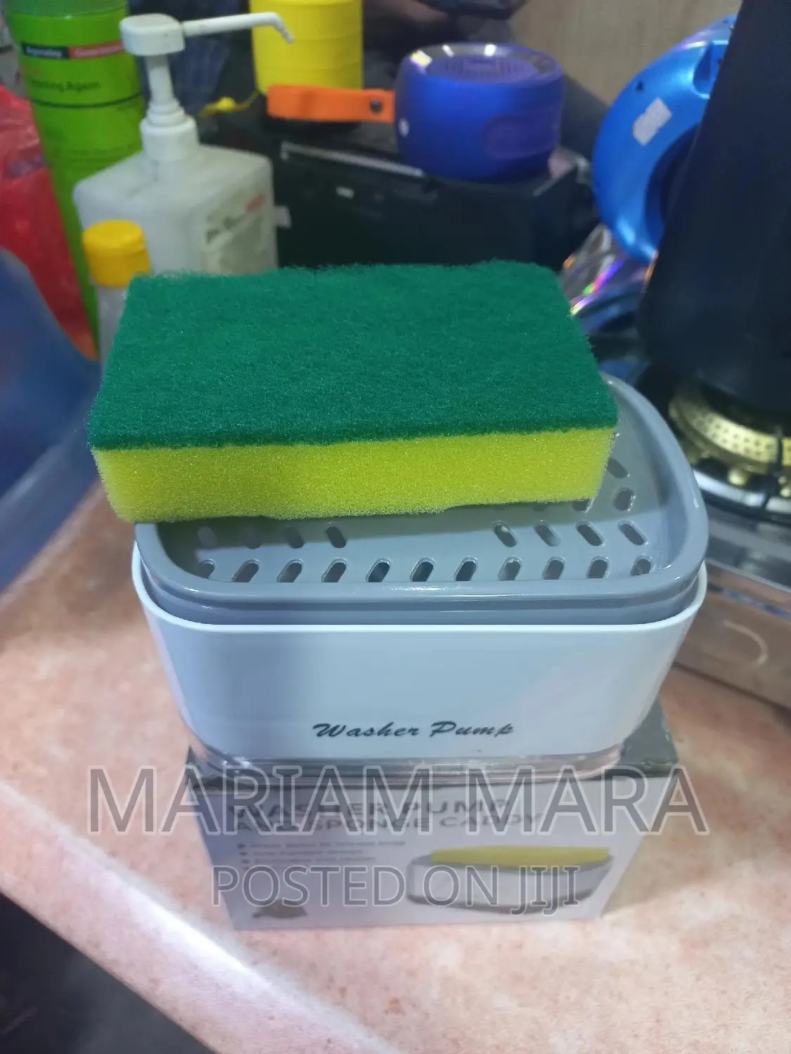 Soap Pump /Soap Dispenser With Sponge