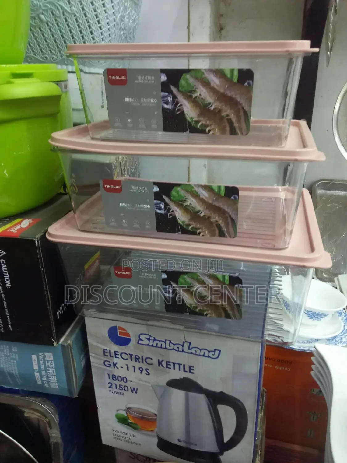 Storage Dishes Transparent