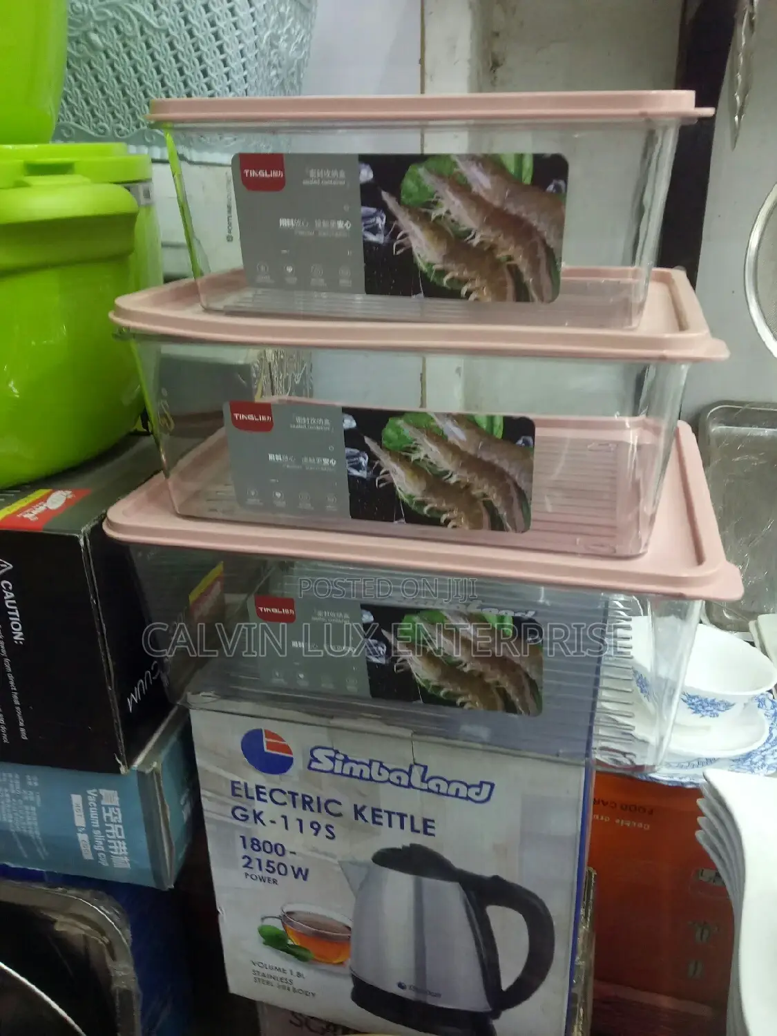Storage Dishes Transparent