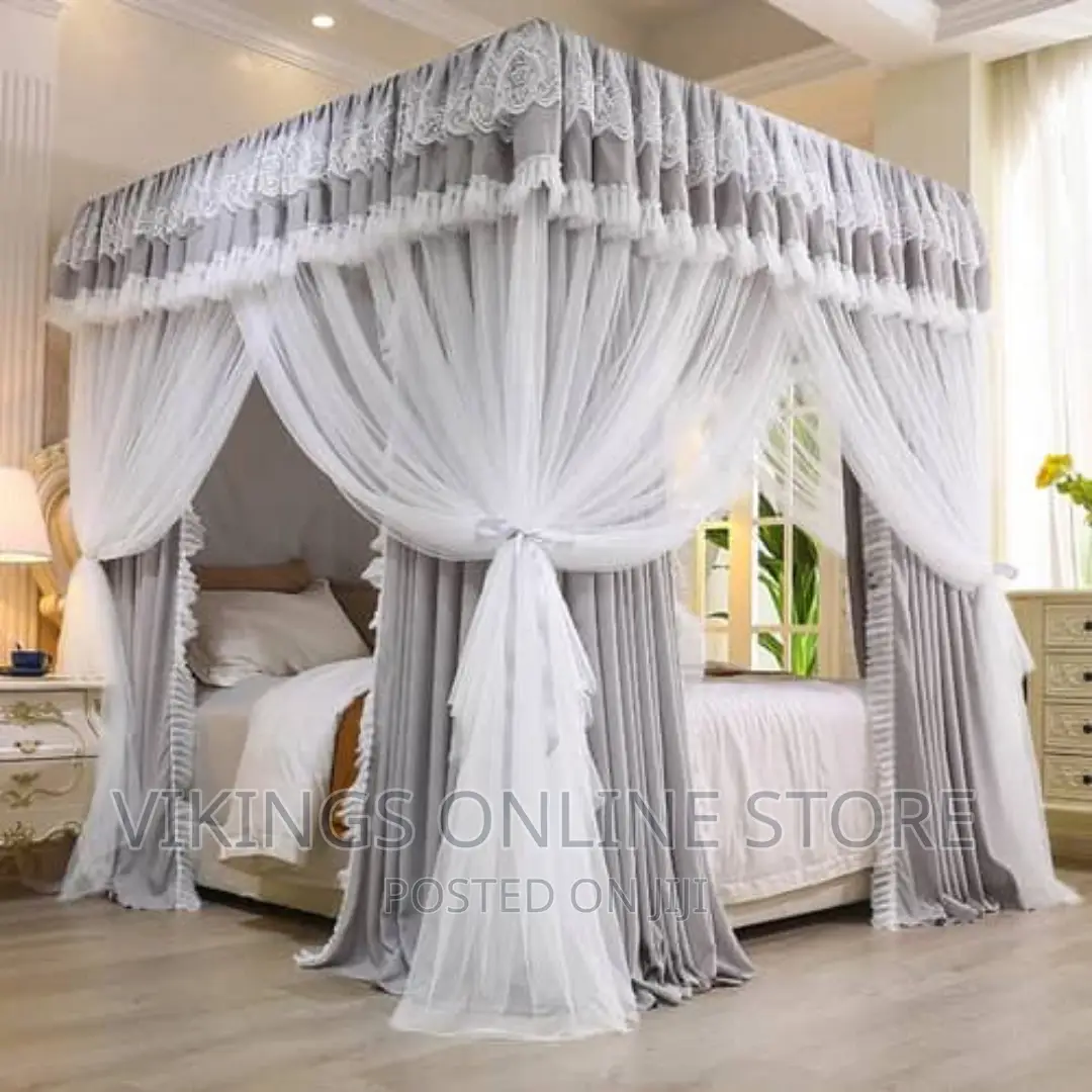 Luxurious Bed Canopy Mosquito Net-Multicolour