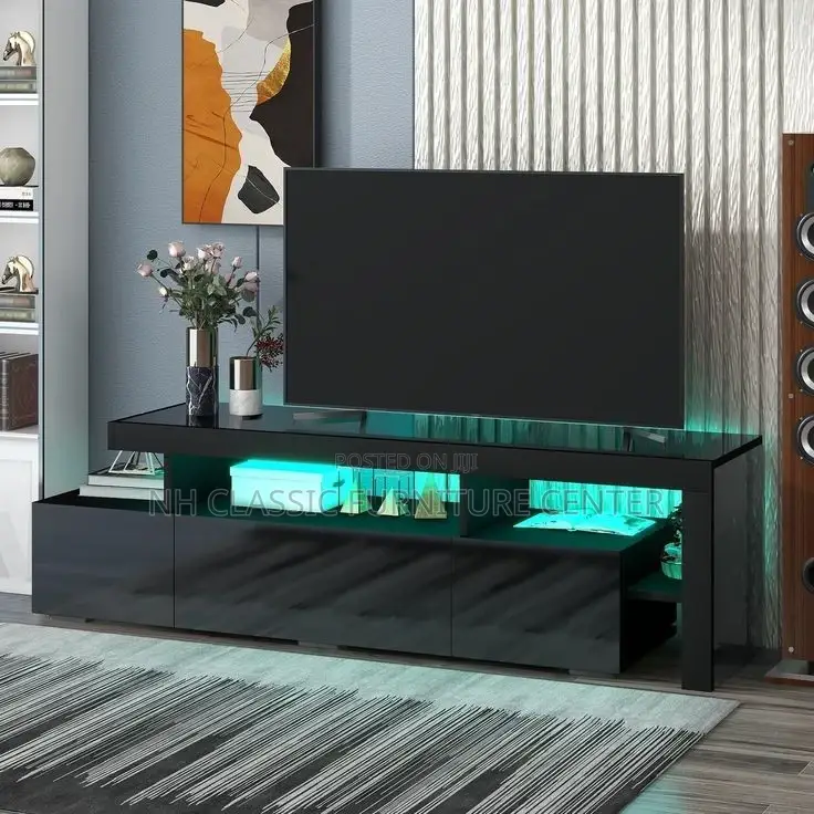 Modern Black Tv Stand