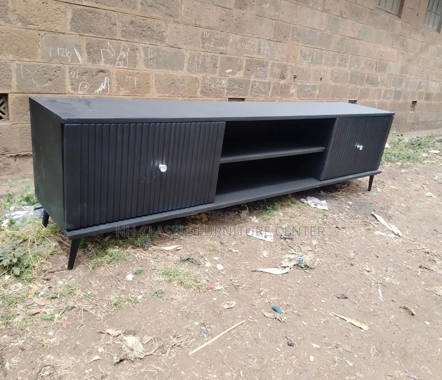 Modern Black Tv Stand