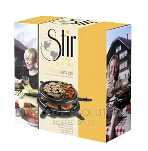 UK STIR 6-Piece Swiss Party Grill