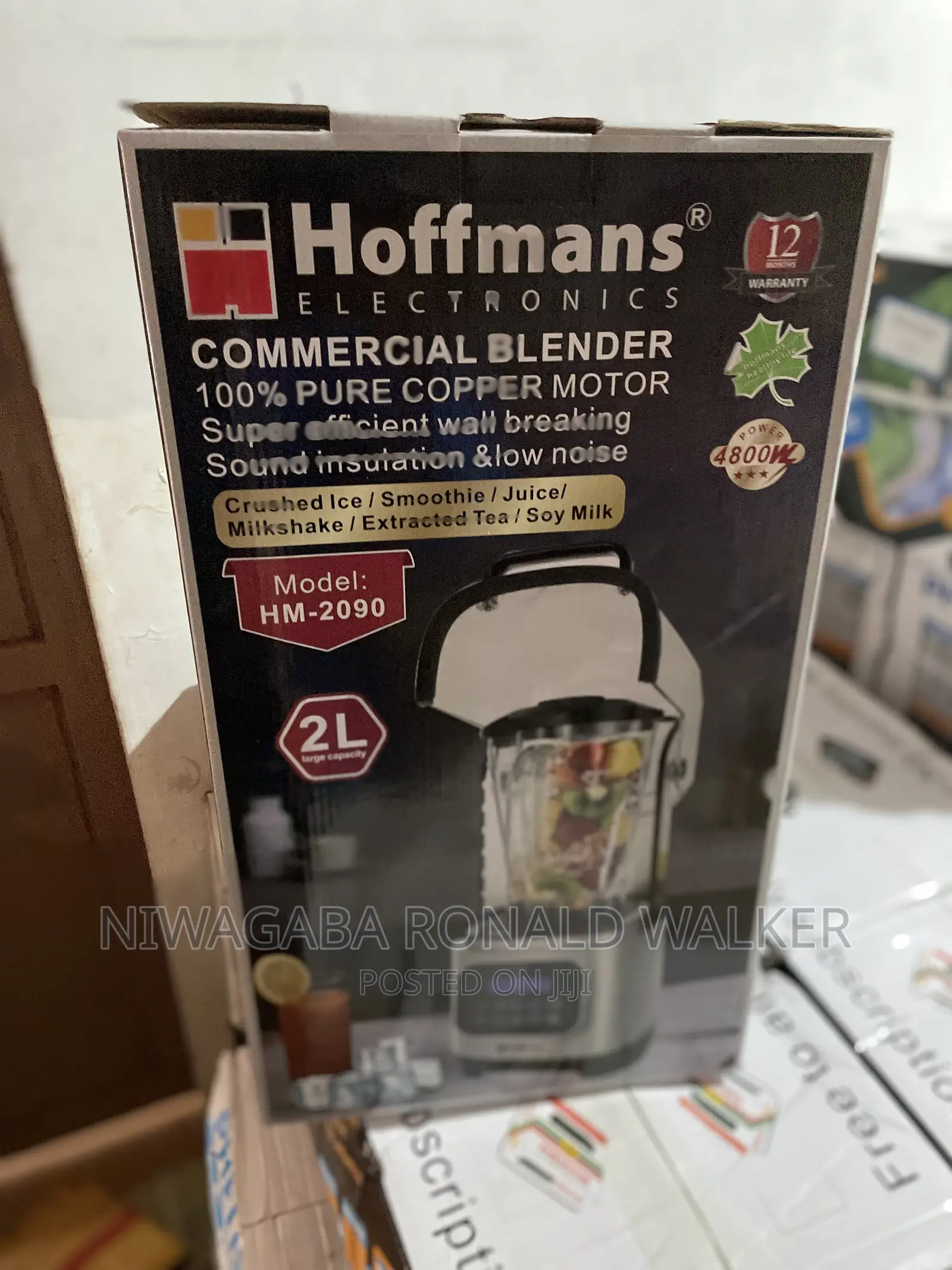 2l Hoffman Silent Blender