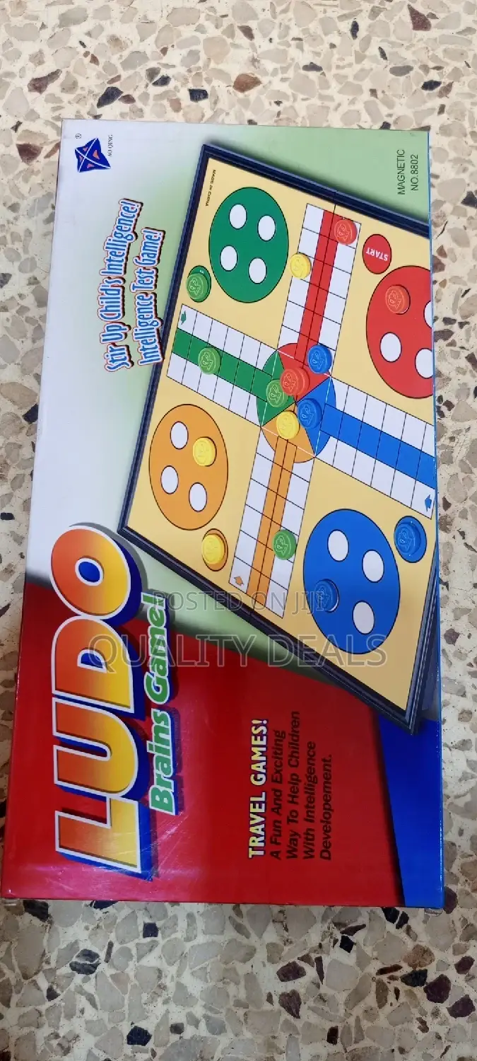 Foldable Travel Ludo