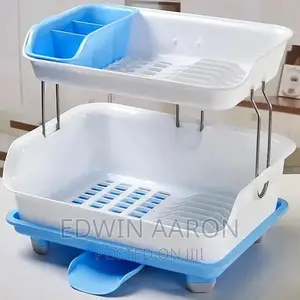 Plastic Double Layer Dish Rack