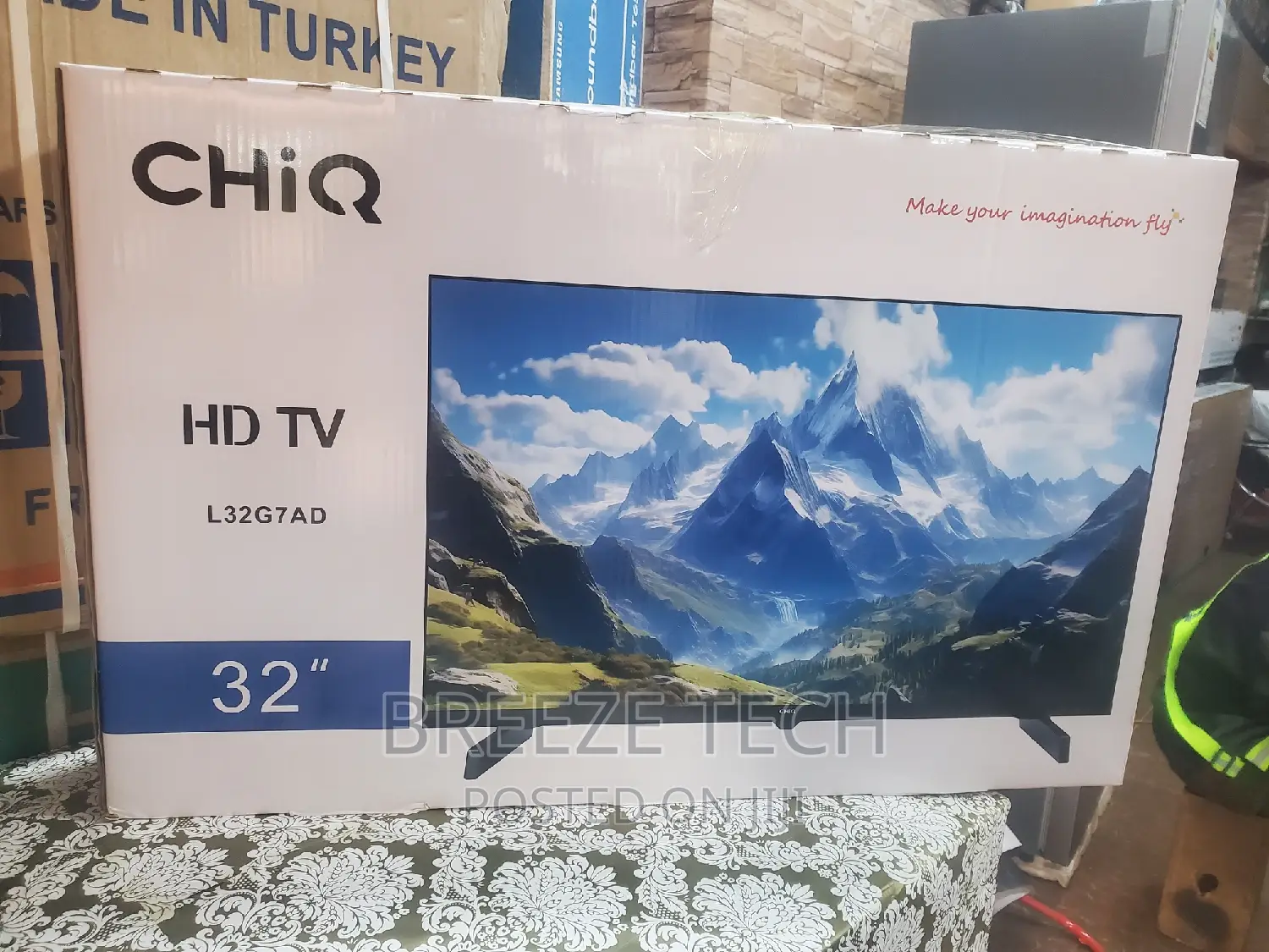 Chiq 32" Inch With Free to Air Deconder