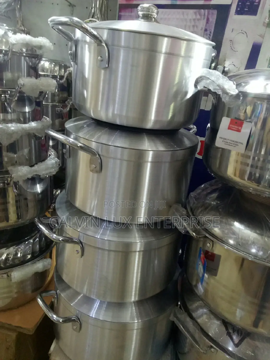 Heavy Stainless Saucepans (Pots)