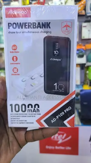 Aldeepo Powerbank/Fast-Charging Powerbank/10000mah