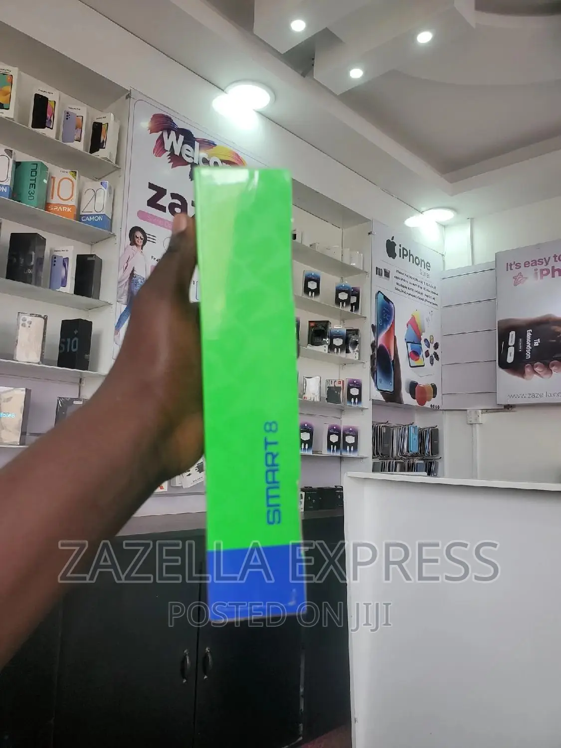 New Infinix Smart 8 64 GB Black