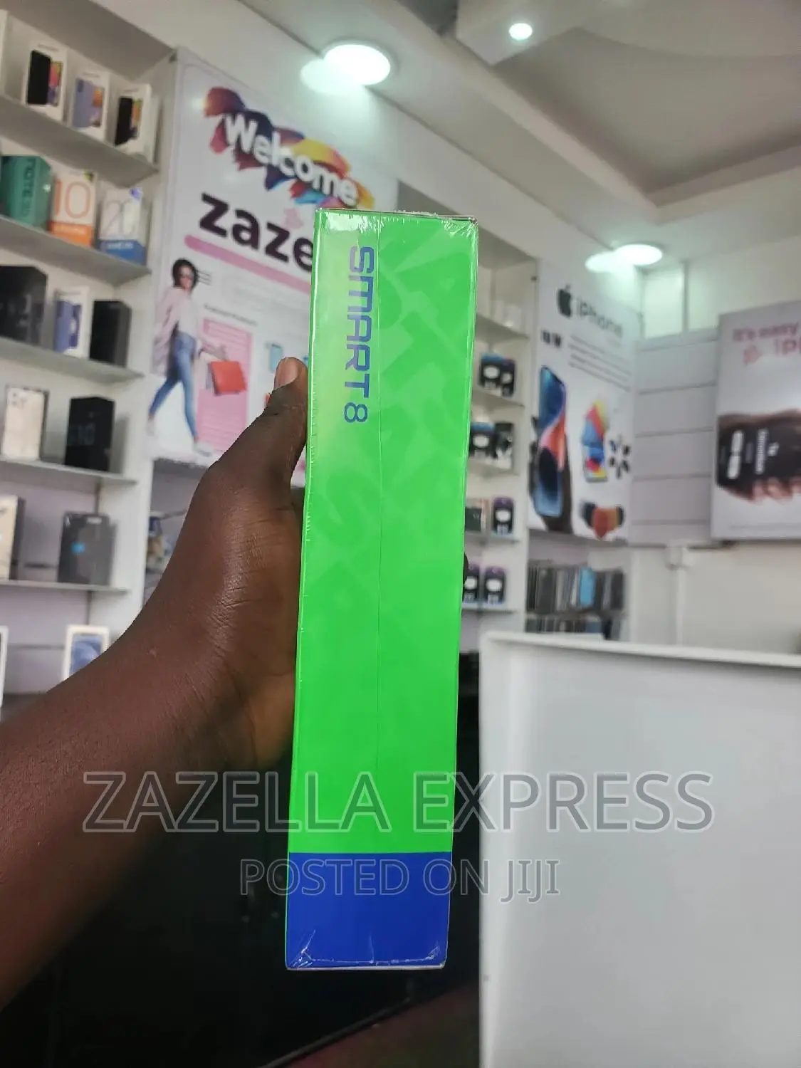 New Infinix Smart 8 64 GB Black