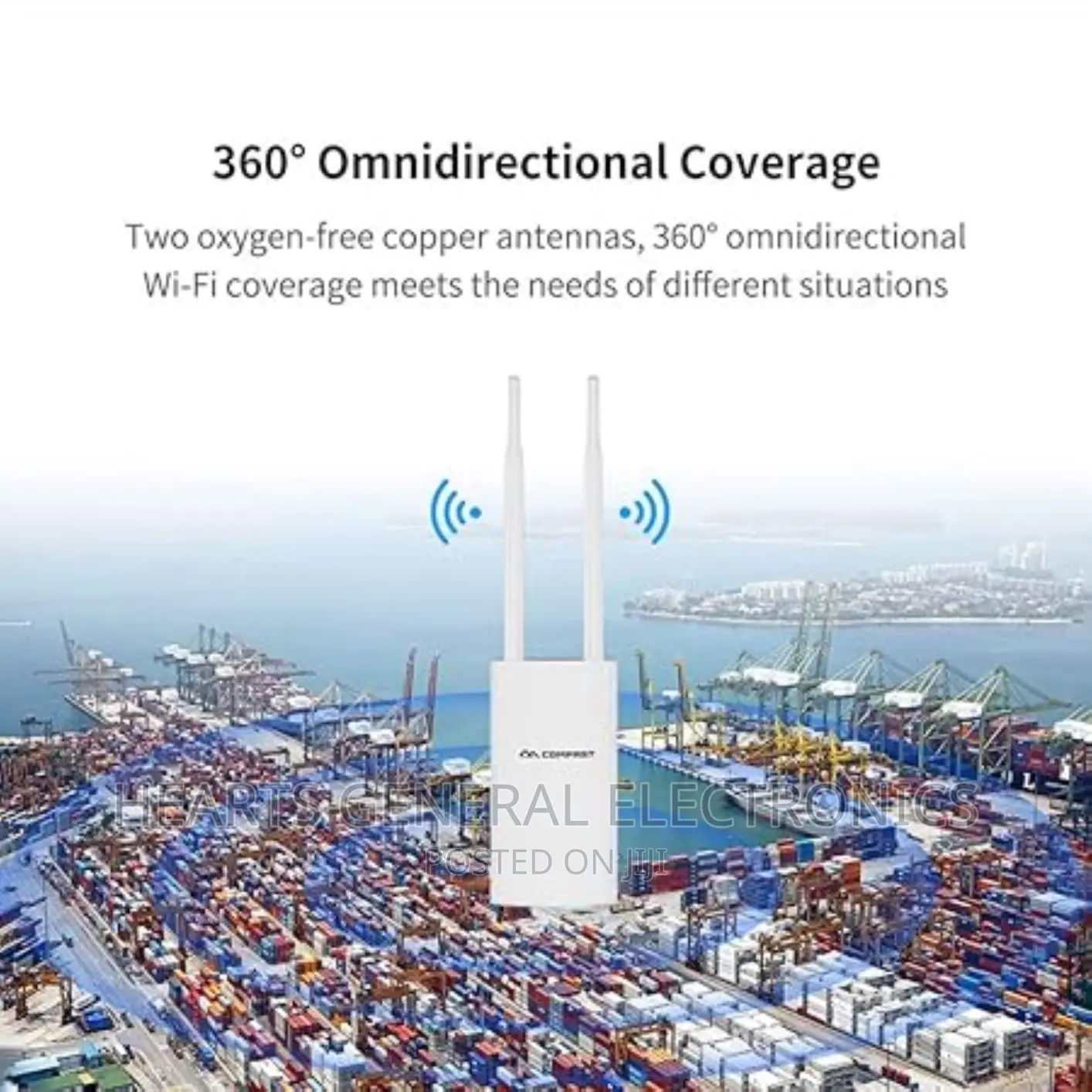 Outdoor Access Point Dualband 2.4ghz and 5.8ghz