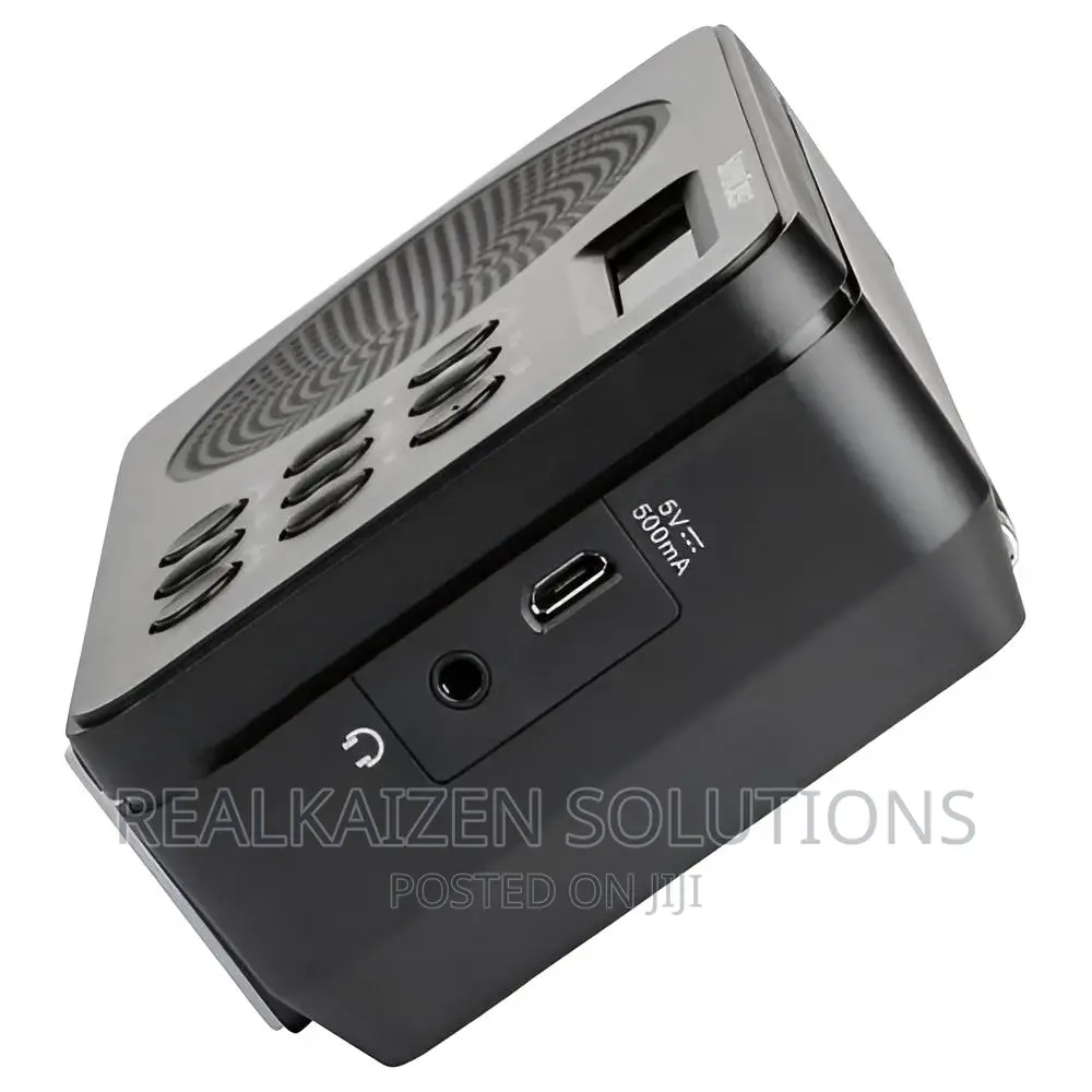 UK SILVER CREST Portable DAB | FM Digital 60 Stations Radio
