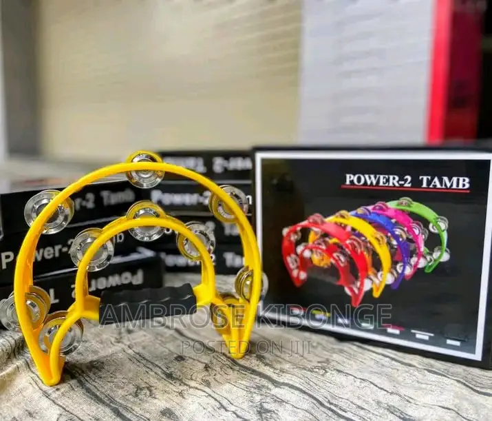 Classic Sound Quality Stainless Steel Tambourines / Shakers.