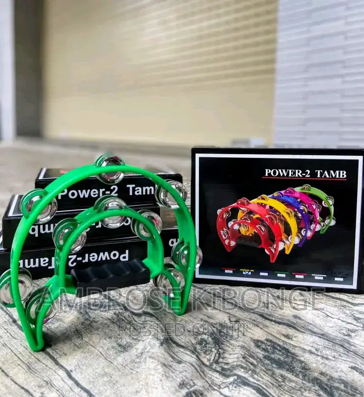 Classic Sound Quality Stainless Steel Tambourines / Shakers.