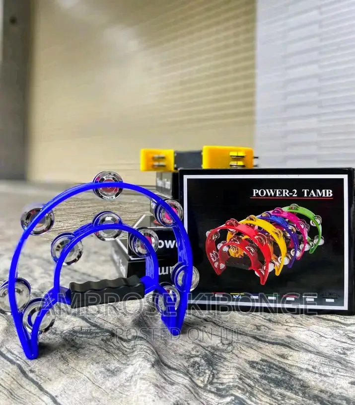 Classic Sound Quality Stainless Steel Tambourines / Shakers.