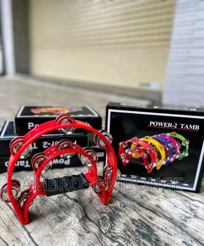 Classic Sound Quality Stainless Steel Tambourines / Shakers.
