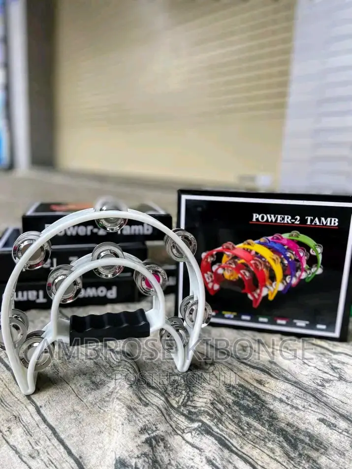 Classic Sound Quality Stainless Steel Tambourines / Shakers.