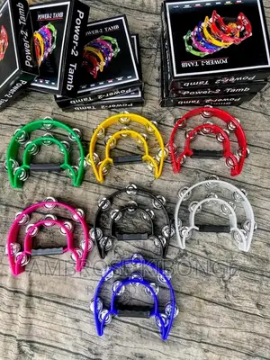 Classic Sound Quality Stainless Steel Tambourines / Shakers.