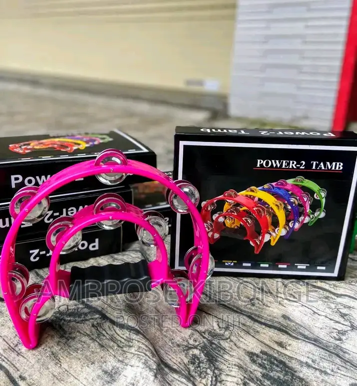 Classic Sound Quality Stainless Steel Tambourines / Shakers.