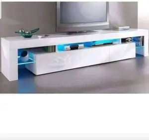 White Modern Tv Stand / Tvstand/ Tvstand