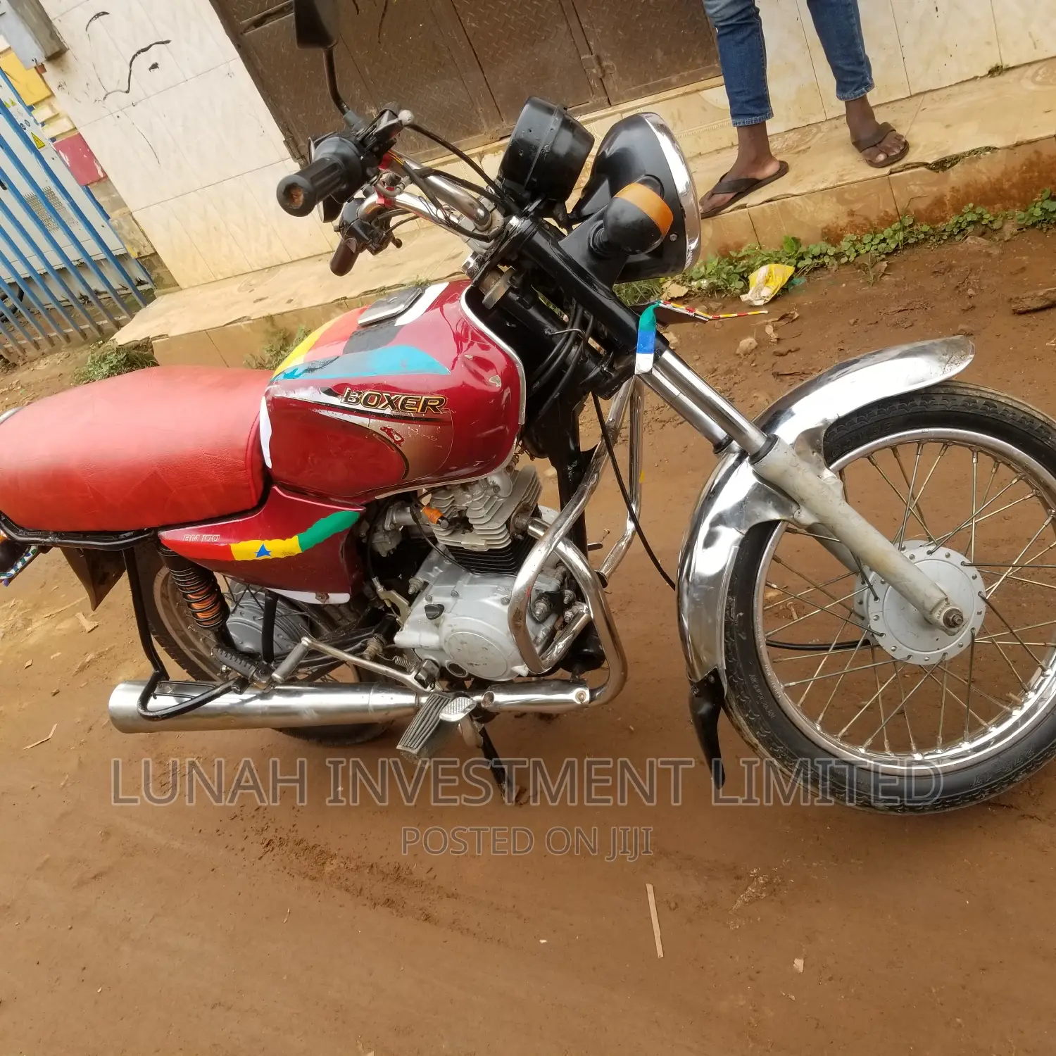 Bajaj Boxer 2021 Red