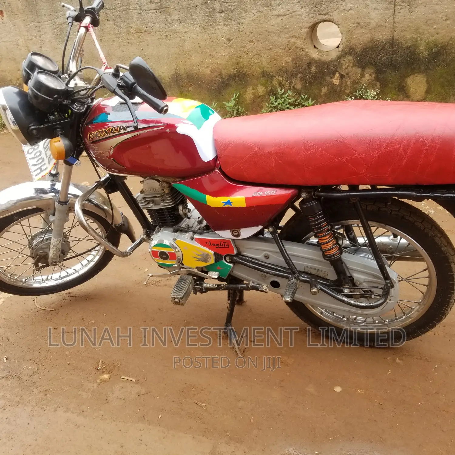 Bajaj Boxer 2021 Red