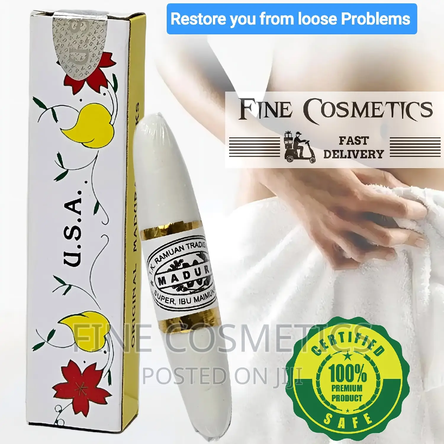 WOMEN'S VAGINA SUPER TIGHT |Madura Medicate Tightening Stick