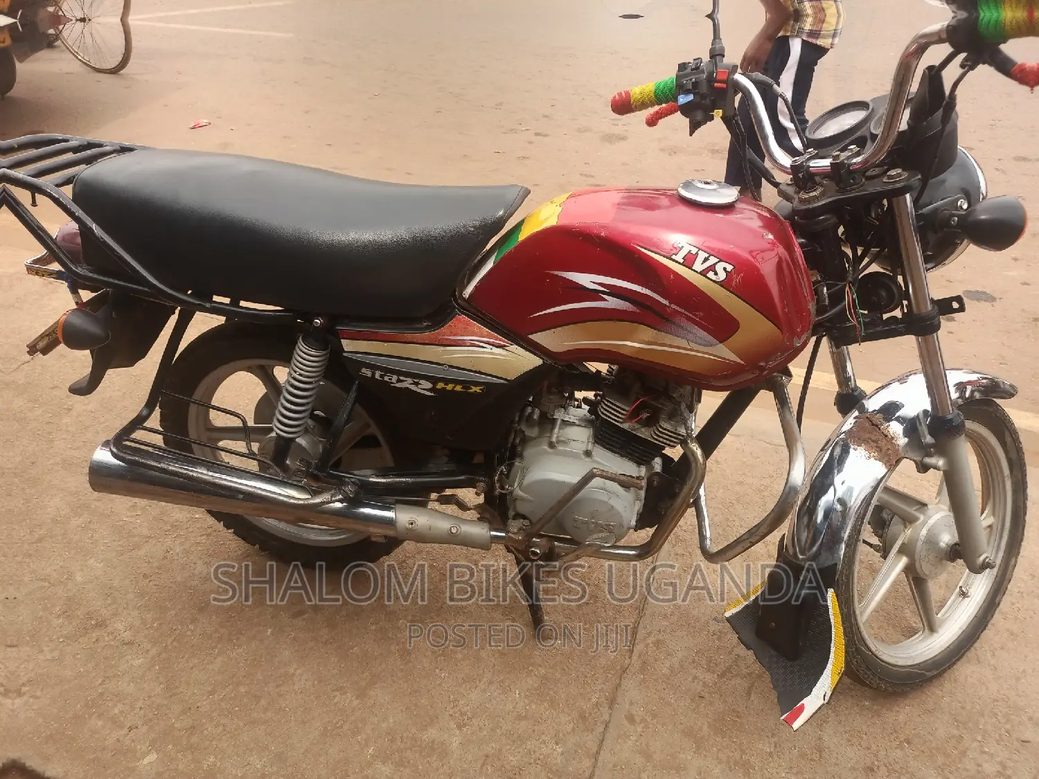 TVS XL 100 2016 Red