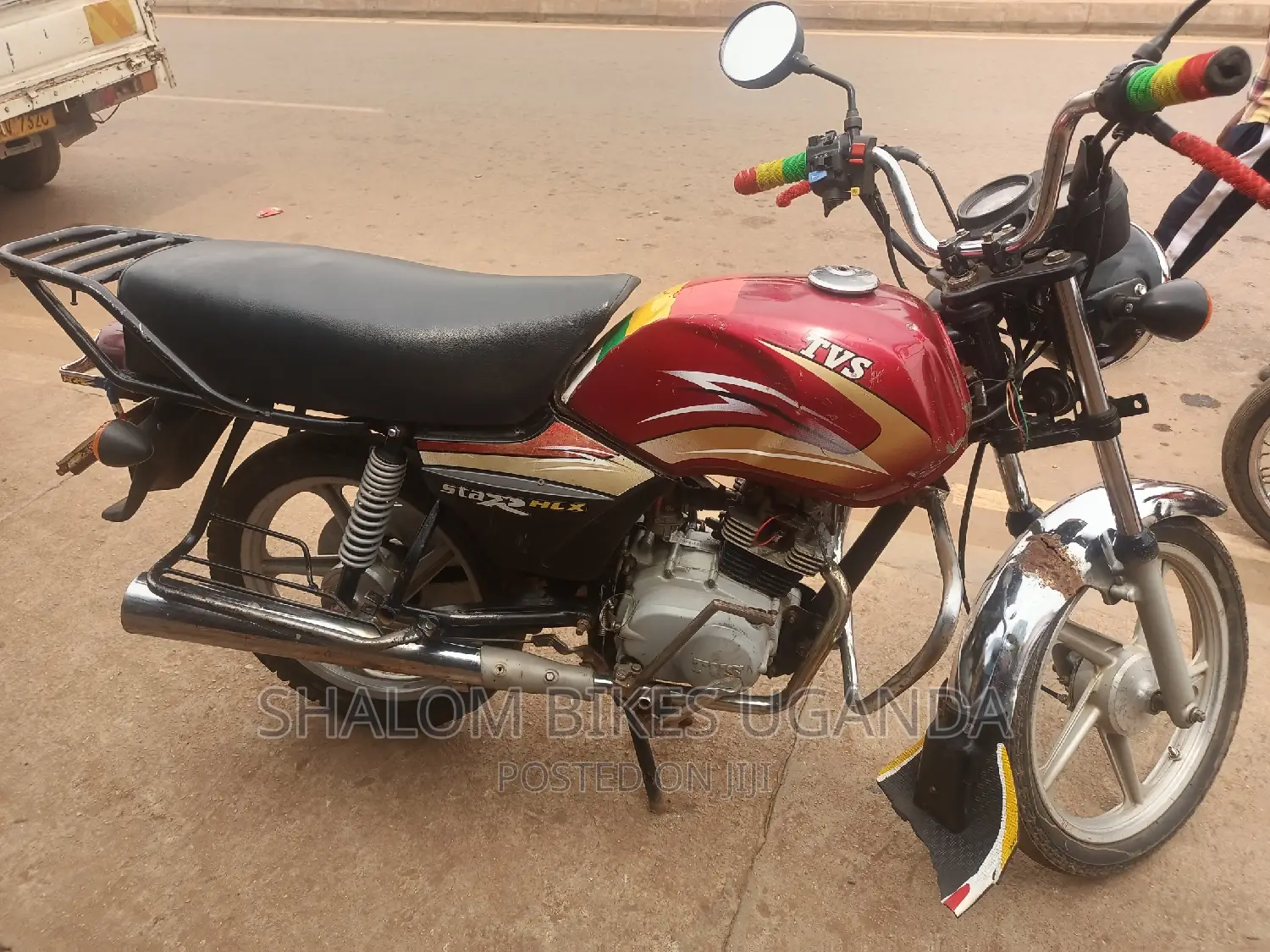 TVS XL 100 2016 Red