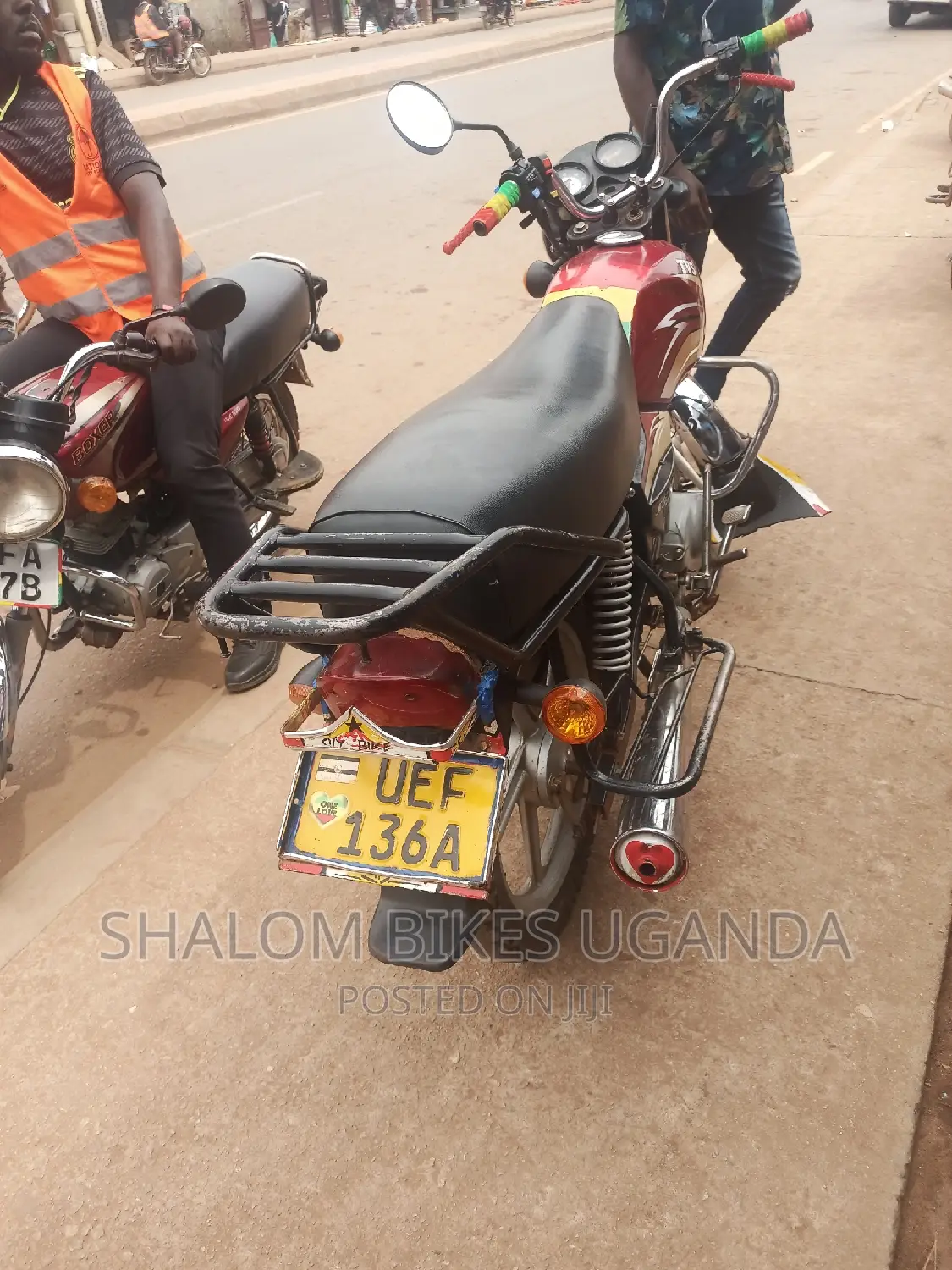TVS XL 100 2016 Red