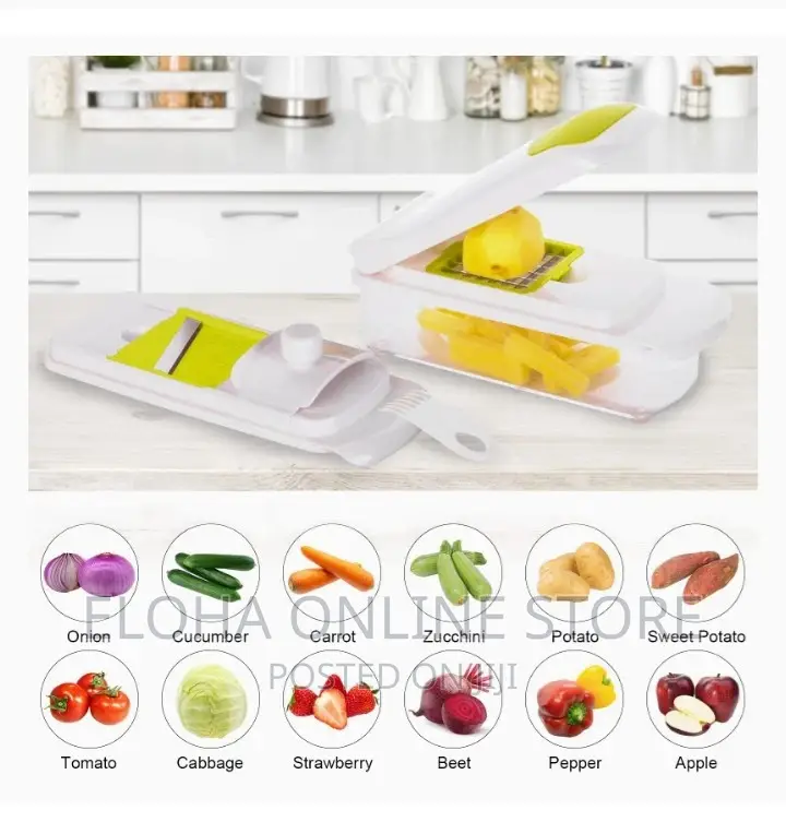 8 In 1 Multifunctional Vegetable Cutter/ Chopper