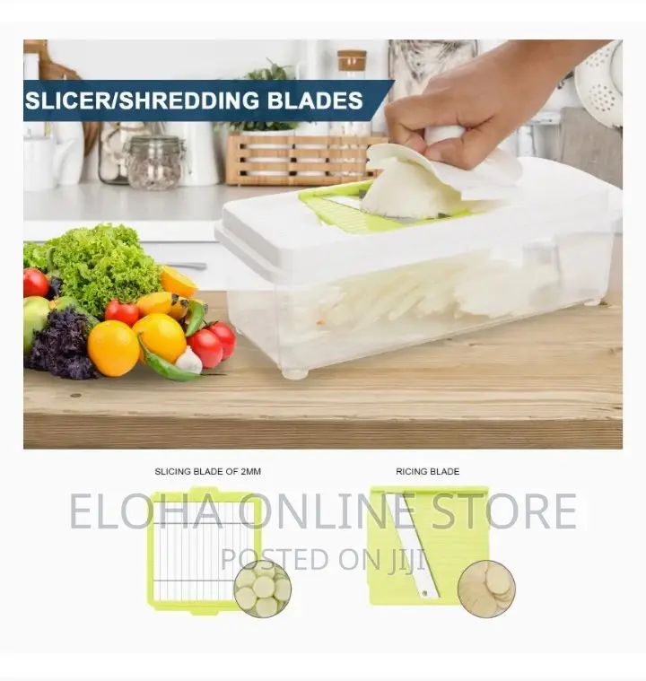 8 In 1 Multifunctional Vegetable Cutter/ Chopper