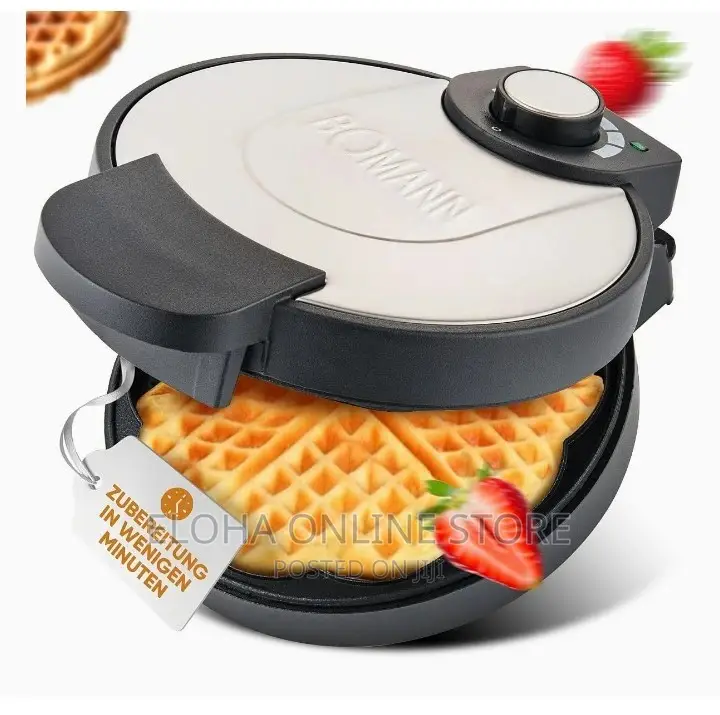1000W Heart Waffle Maker