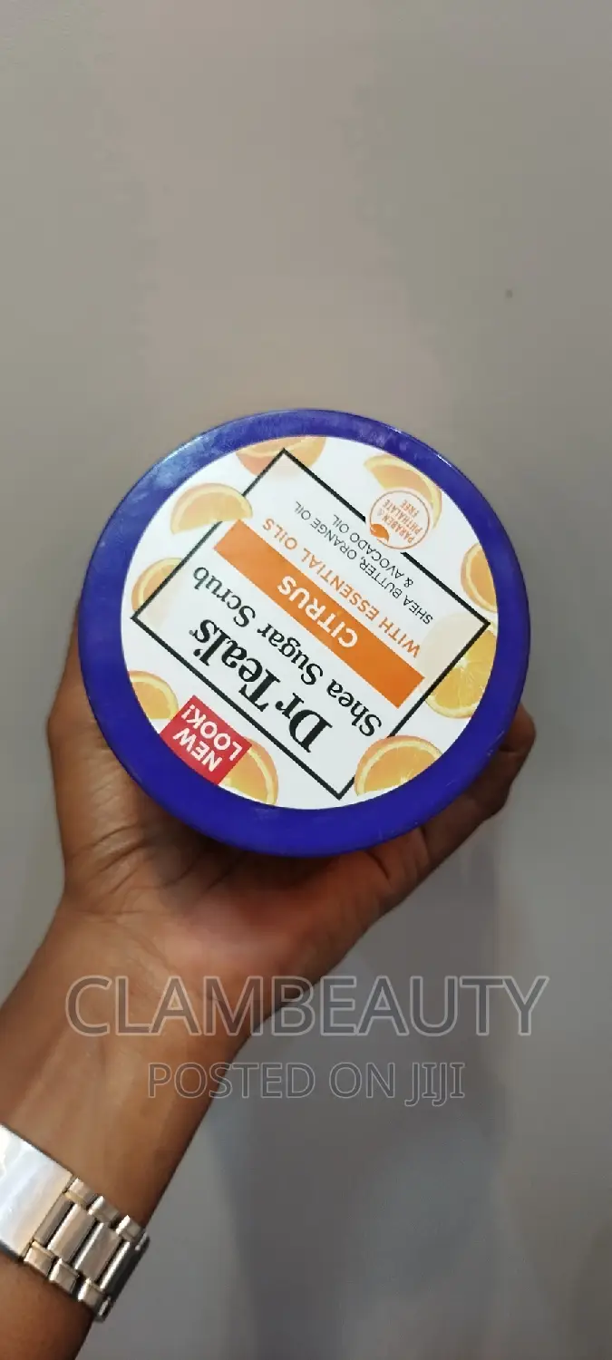 Dr. Teal's Shea Butter, Orange Avocado Oil Sugar Scrub