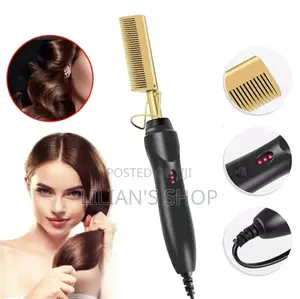 Professional Electric Press Hair Comb